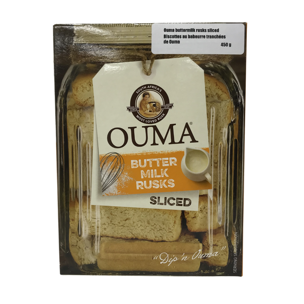 Ouma Buttermilk Rusks Sliced