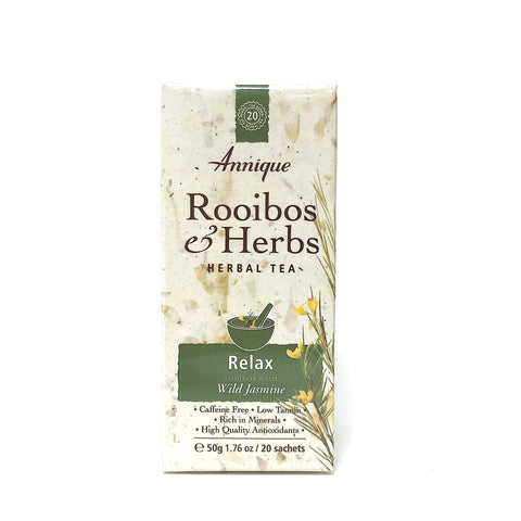 Annique Rooibos & Jasmine Herbal Tea -(Formerly known as Relax) - 20 Teabags