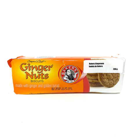 Bakers Ginger Nuts Biscuits