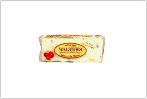 Walters Cranberry and Almond Nougat 55g