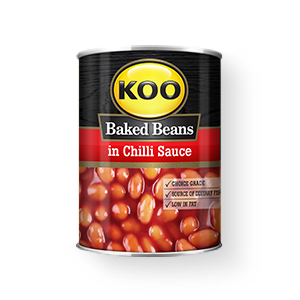 Koo Baked Beans Chilli 420g