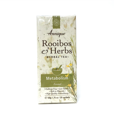Annique Rooibos & Fennel Herbal Tea -(Formerly known as Metabolism) - 20 Teabags