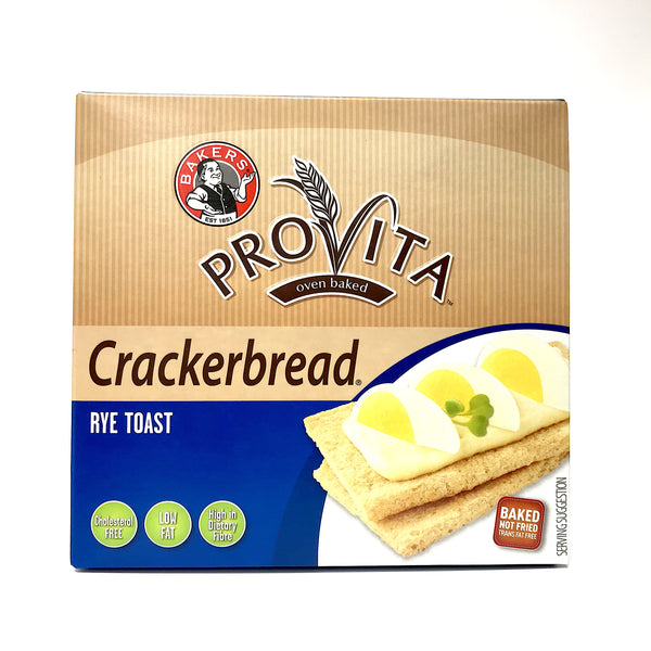 Bakers Provita Oven Baked Crackerbread - Rye Toast