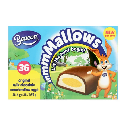 Beacon Marshmallow Easter Eggs - Box of 36