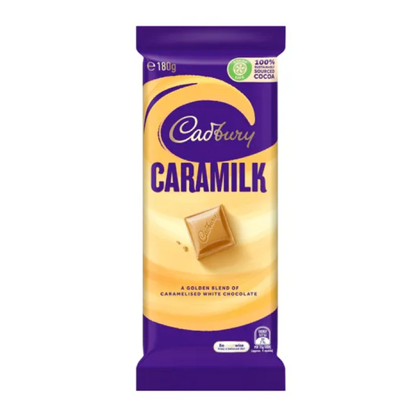 Cadbury Caramilk Chocolate - 180g Bar