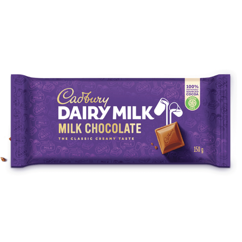 Cadbury Dairy Milk Chocolate - 150g Bar