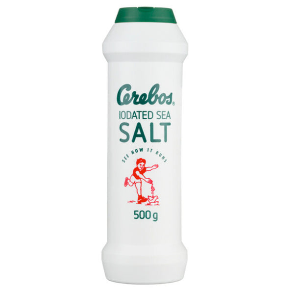 Cerebos Iodated Sea Salt Flask 500g