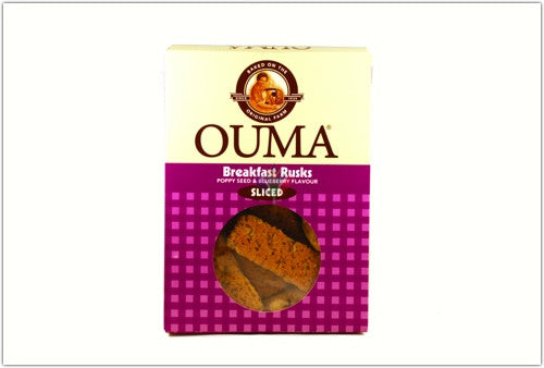 Ouma Breakfast Rusks Poppy Seed and Blueberry