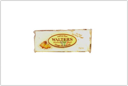Walters Ginger and Almond Nougat 55g