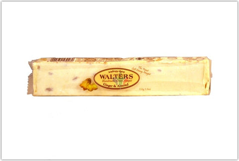 Walters Ginger and Almond Nougat 110g