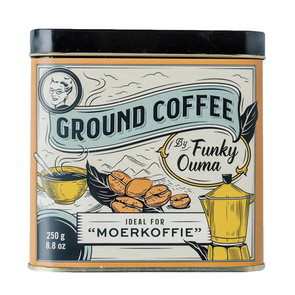 Funky Ouma Ground Coffee Tin 250g