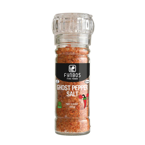 Fynbos Ghost Pepper Salt Grinder 80g