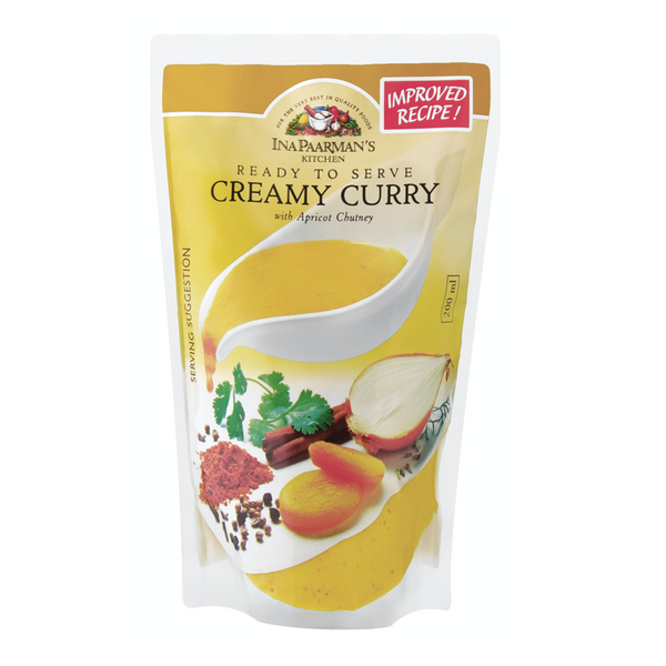 Ina Paarman Ready to Serve Creamy Curry Sauce 200ml