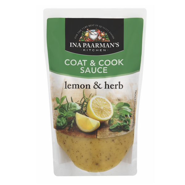 Ina Paarman Lemon & Herb Coat & Cook Sauce 200ml