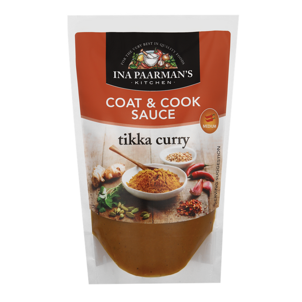 Ina Paarman Tikka Curry Coat &Cook Sauce 200ml