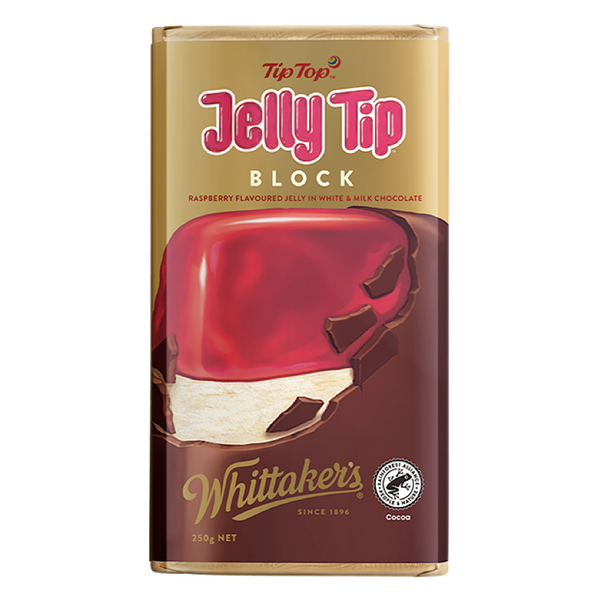 Whittaker's Jelly Tip - 250g Chocolate Block