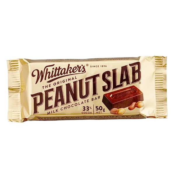 Whittaker's Peanut Slab - 50g Bar