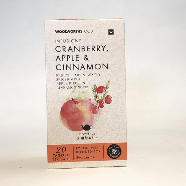 Woolworths Infusions Cranberry, Apple & Cinnamon Tea