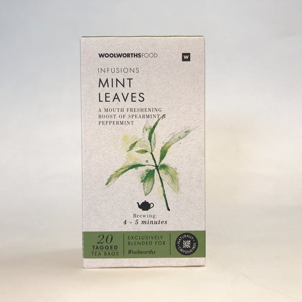 Woolworths Infusions Mint Leaves Tea