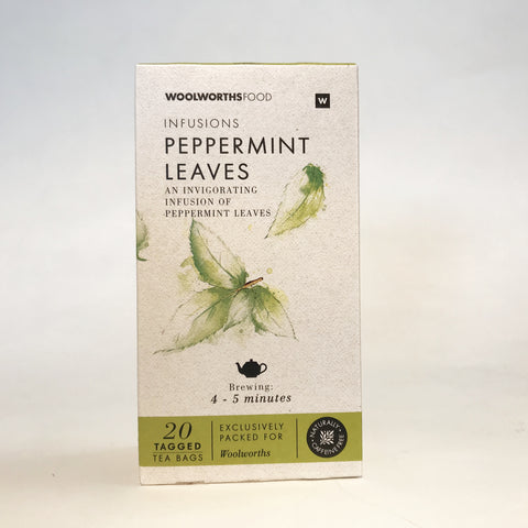 Woolworths Infusions Peppermint Leaves Tea
