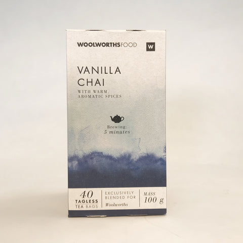 Woolworths Infusions Vanilla Chai